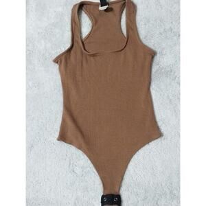 windsor tank body suit open back size small